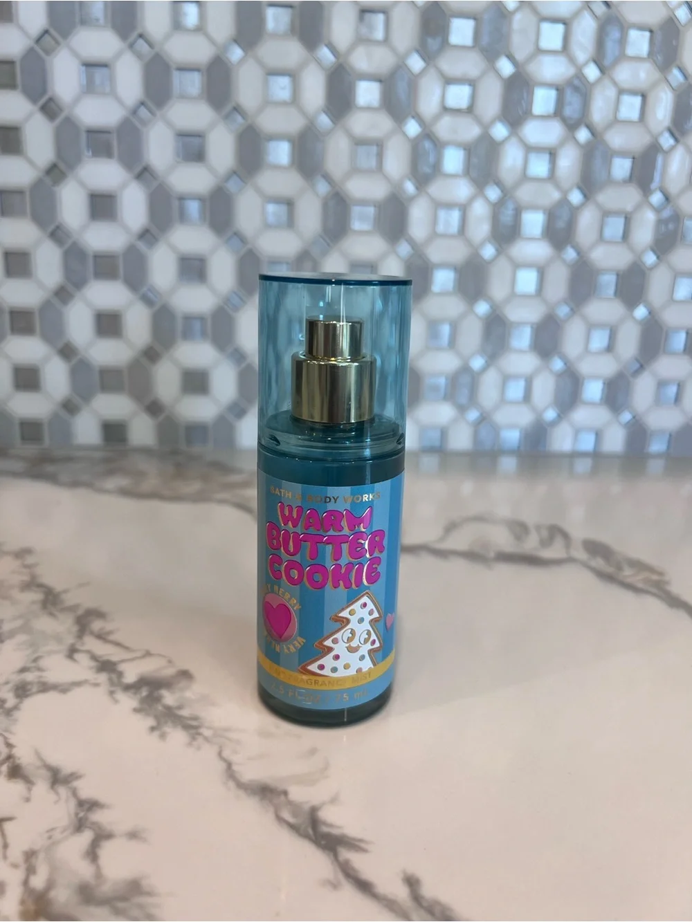 WARM BUTTER COOKIE  TRAVEL BODY MIST Bath & Body Works